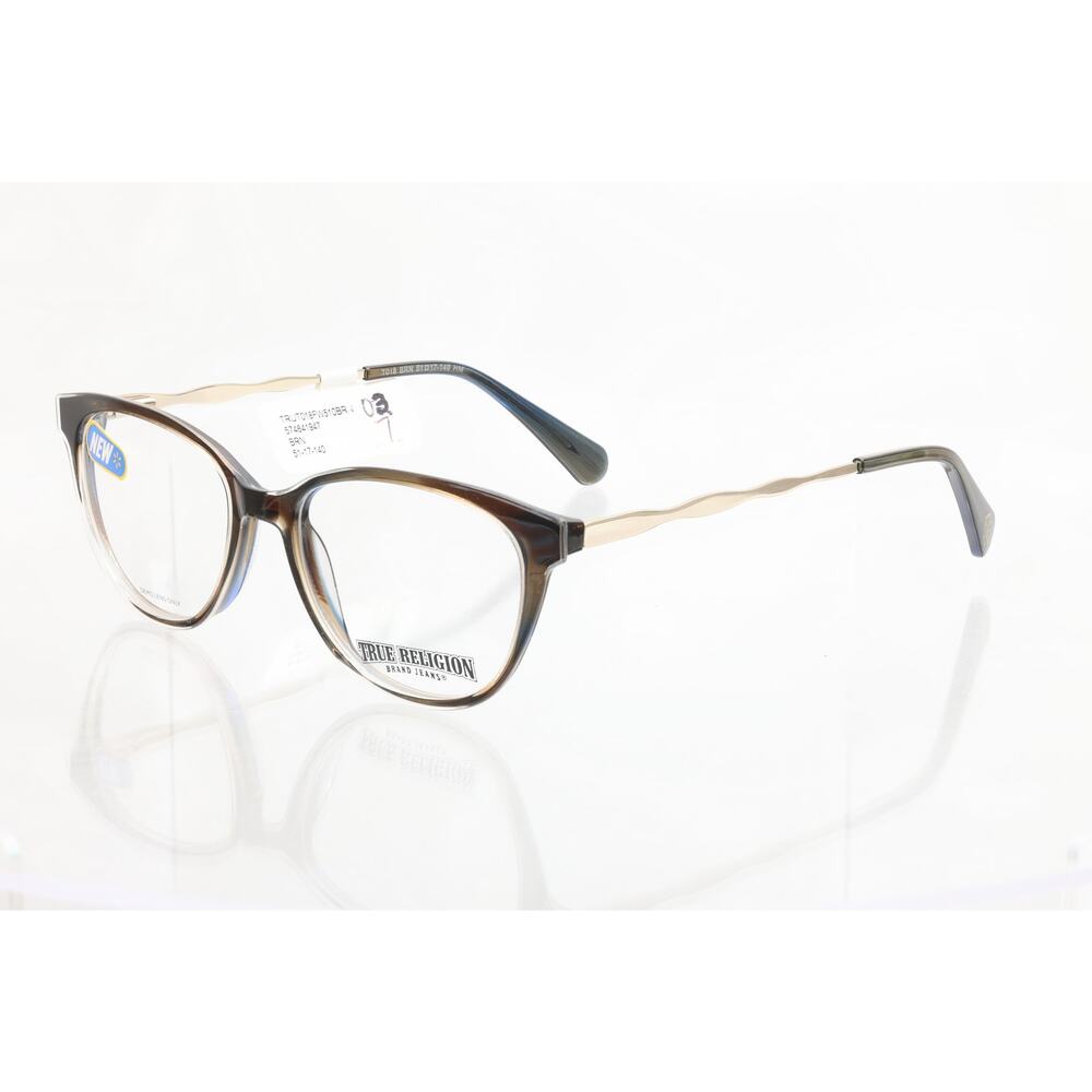 True Religion T018 BRN 51-17-140mm Eyeglasses FRAMES ONLY - NEW CONDITION